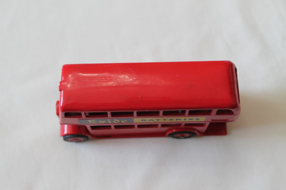 double decker bus exide dinky toys 291 top