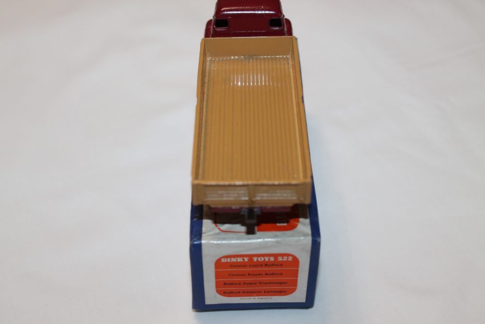 big bedford lorry dinky toys 522 back