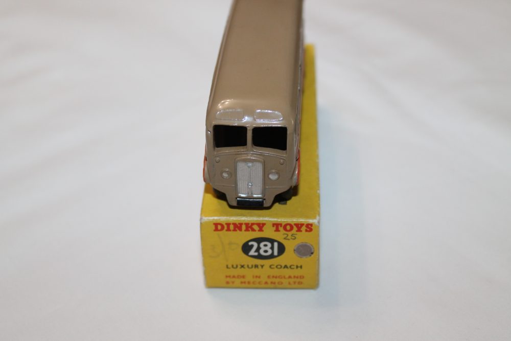 luxury coach dinky toys 281 front
