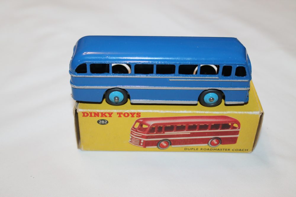 duple roadmaster coach dinky toys 282 side