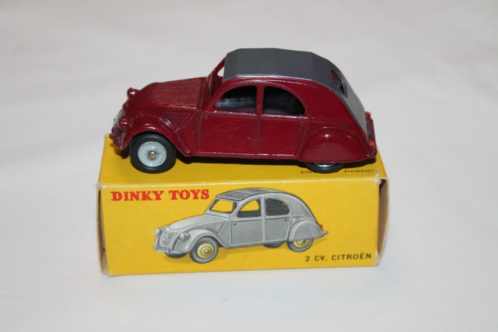 2 cv citroen french dinky toys 535