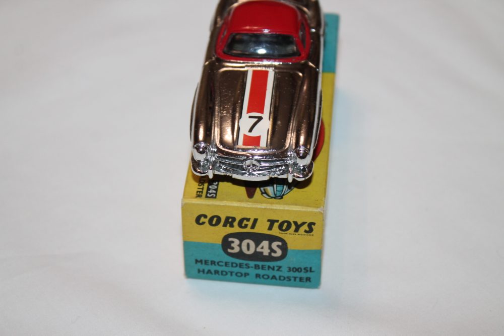 mercedes benz roadster corgi toys 304s front