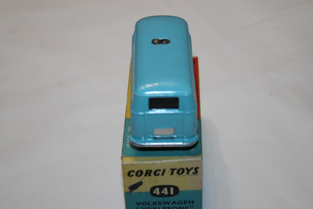 vw toblerone van corgi toys 441 back