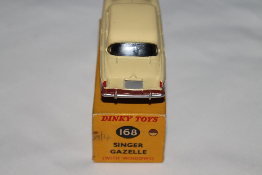 singer gazelle dinky toys 168 back