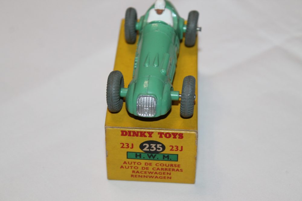hwm racing car dinky toys 235 front