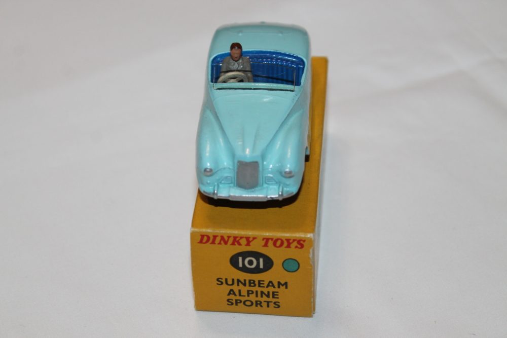 sunbeam alpine tourer dinky toys 101 front