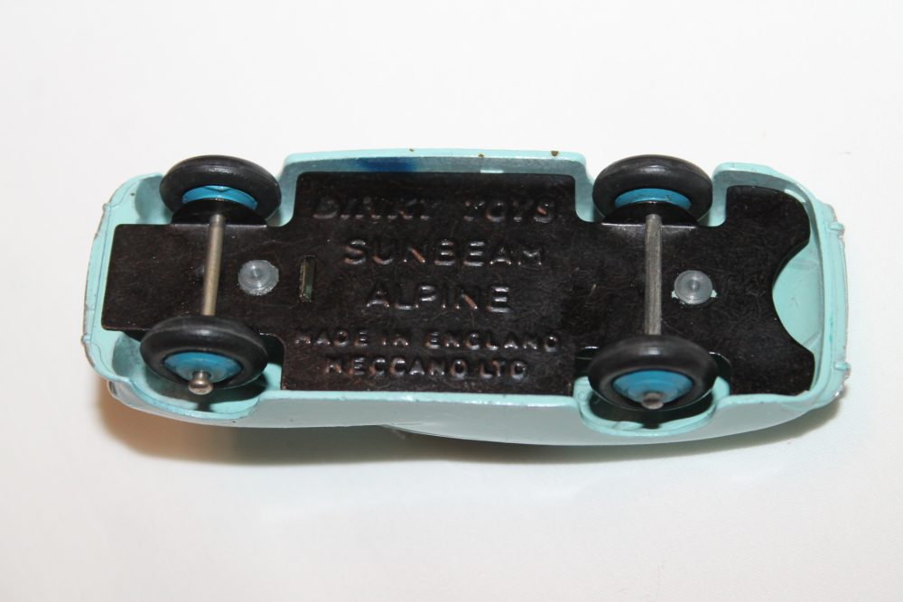sunbeam alpine tourer dinky toys 101 base