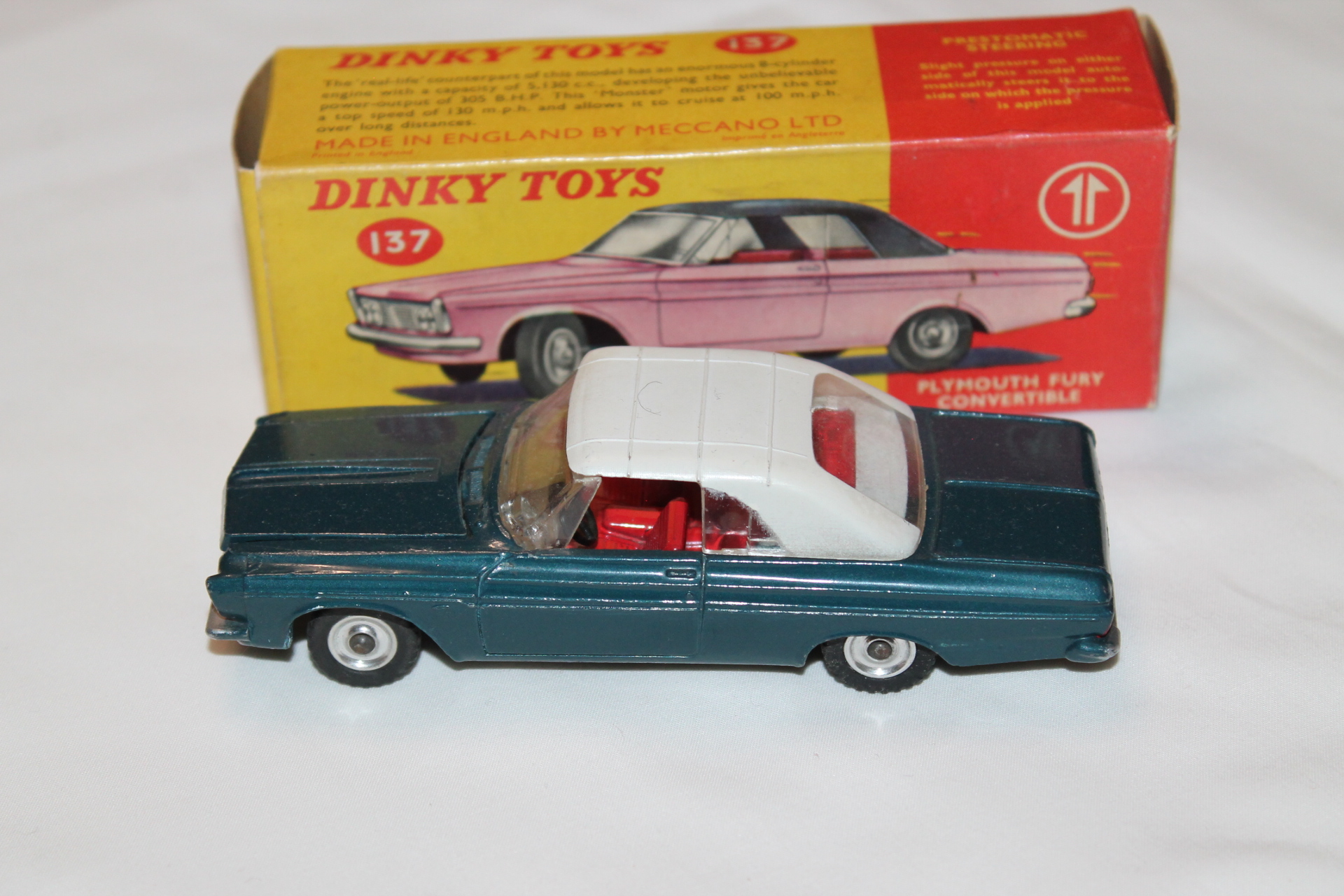 Plymouth Fury Sports 0115 G-1a (1965) - Dinky Toys