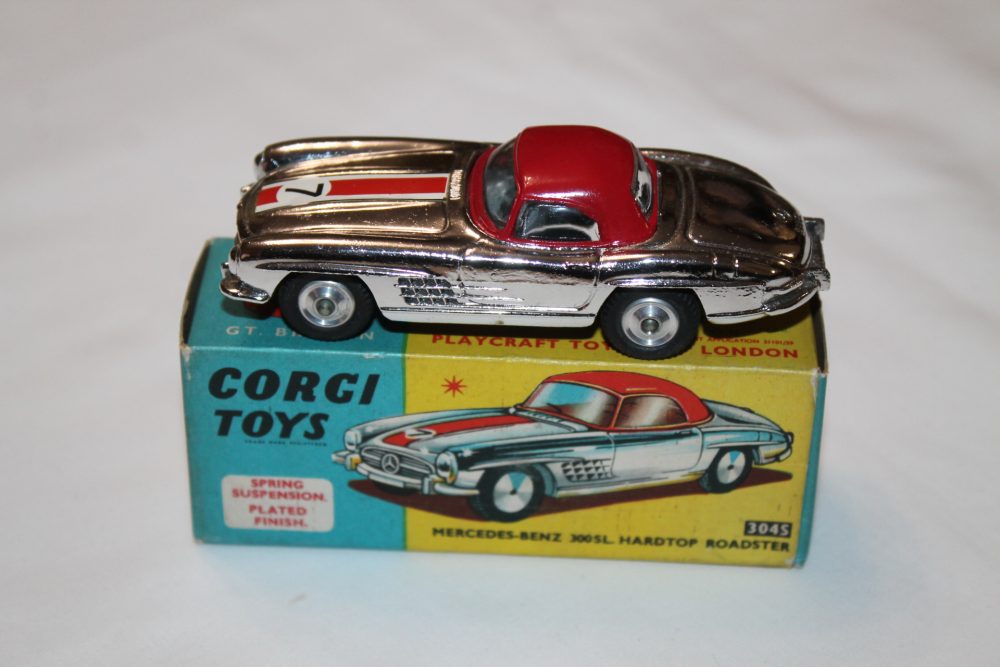 mercedes benz roadster corgi toys 304s