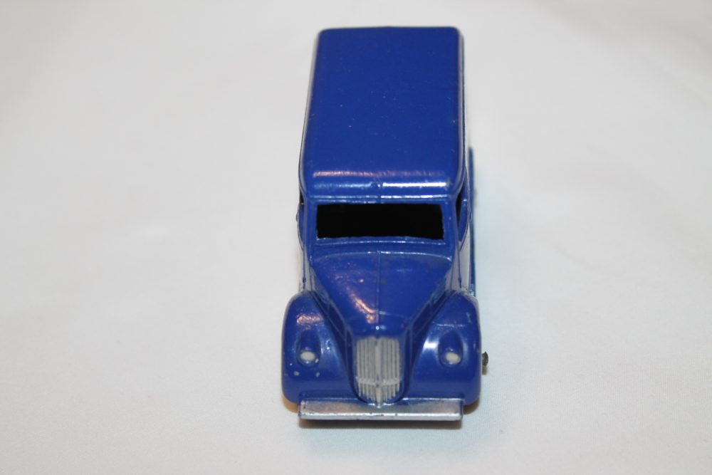 trojan oxo van violet blue dinky toys 31d-453 front