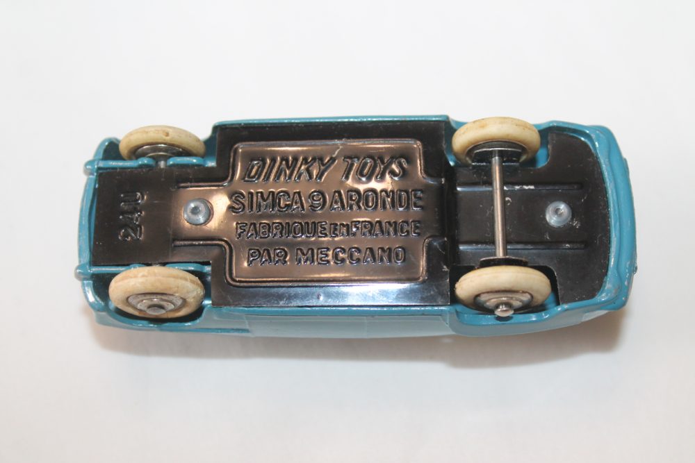 simca 9 aronde french dinky toys 24u base