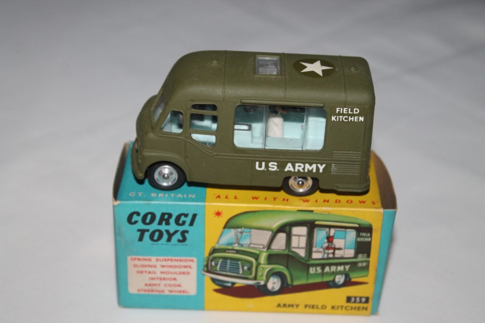 army field kitchen corgi toys 359