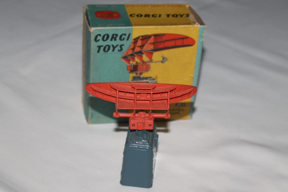 decca airfield control radar scanner corgi toys 353