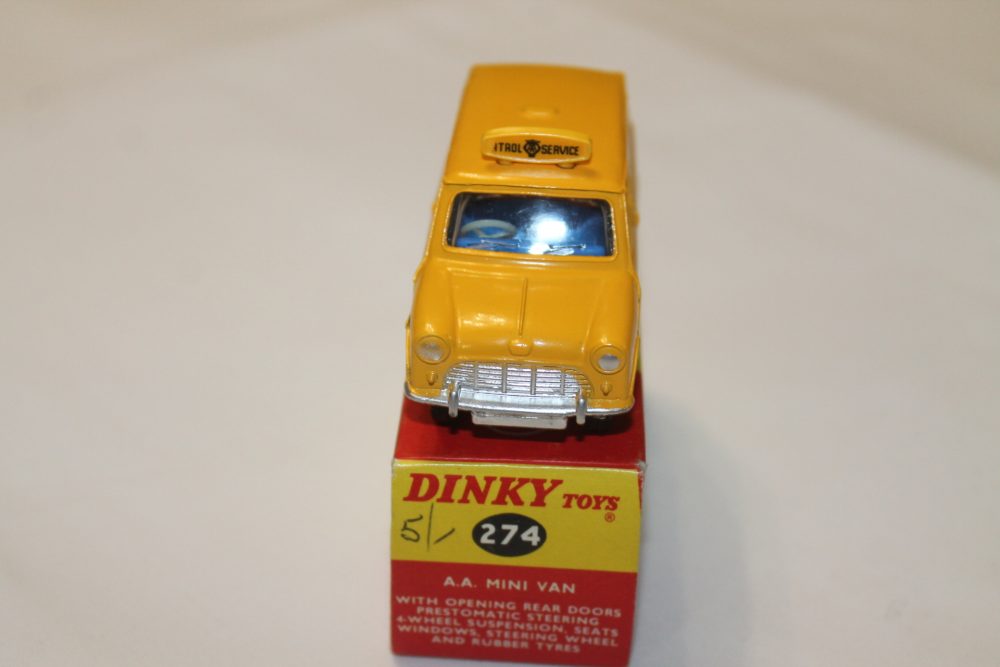 a a mini van dinky toys 274 front