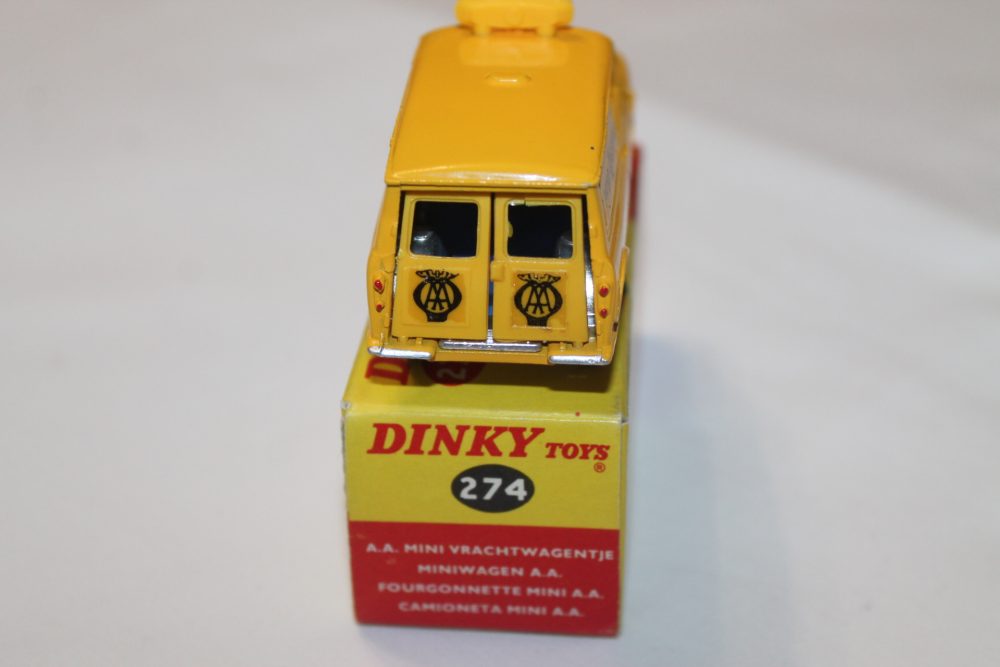 a a mini van dinky toys 274 back