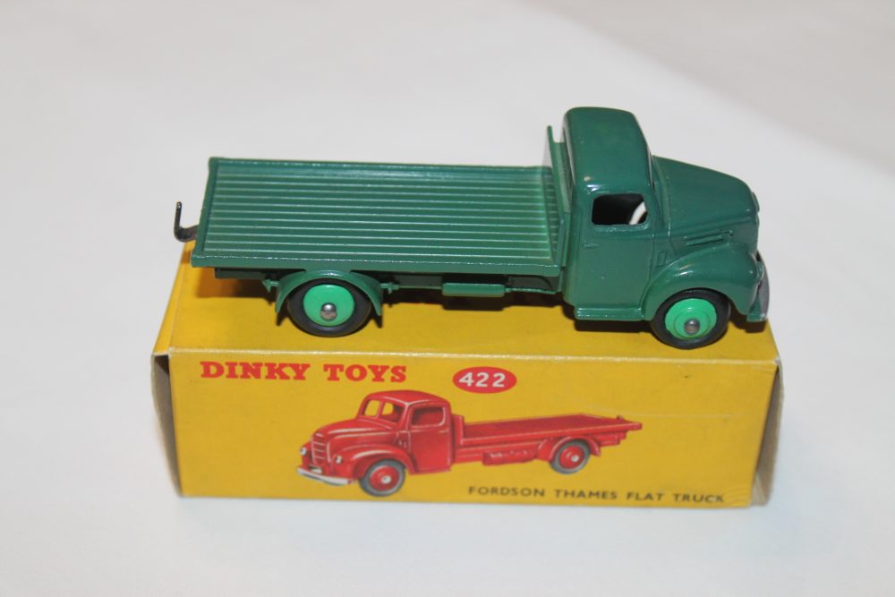 fordson thames flat truck dinky toys 422 side
