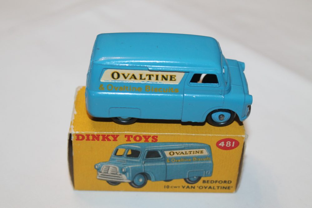 bedford ovaltine van dinky toys 481 side
