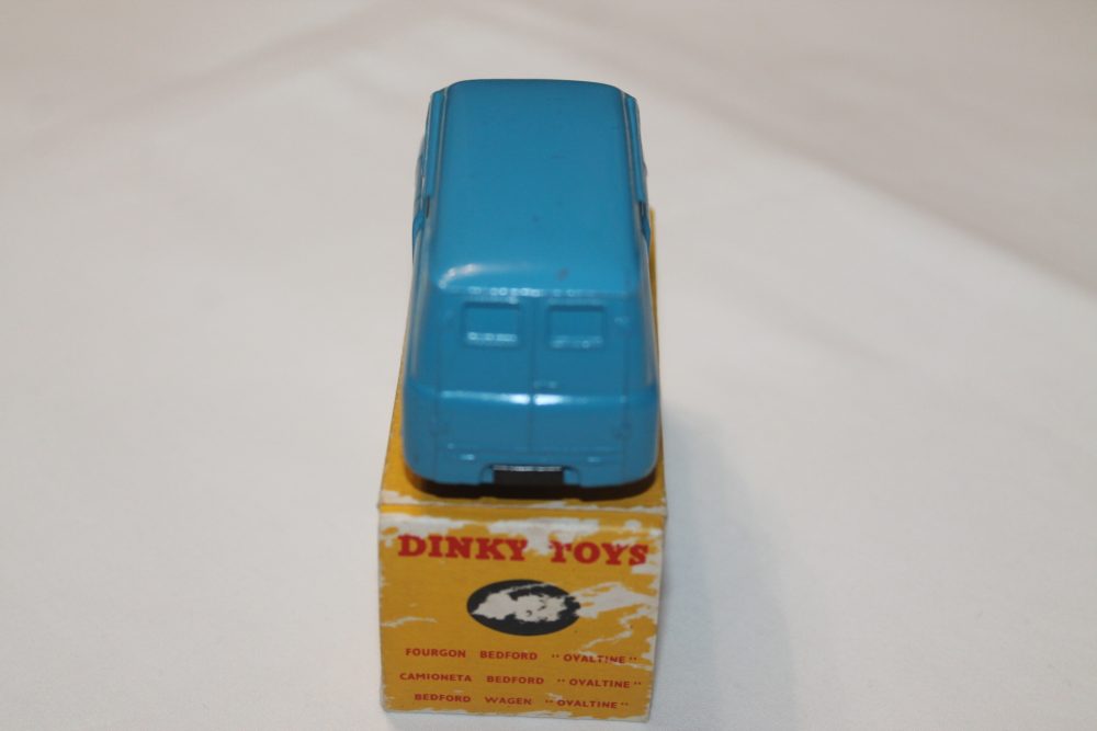 bedford ovaltine van dinky toys 481 back