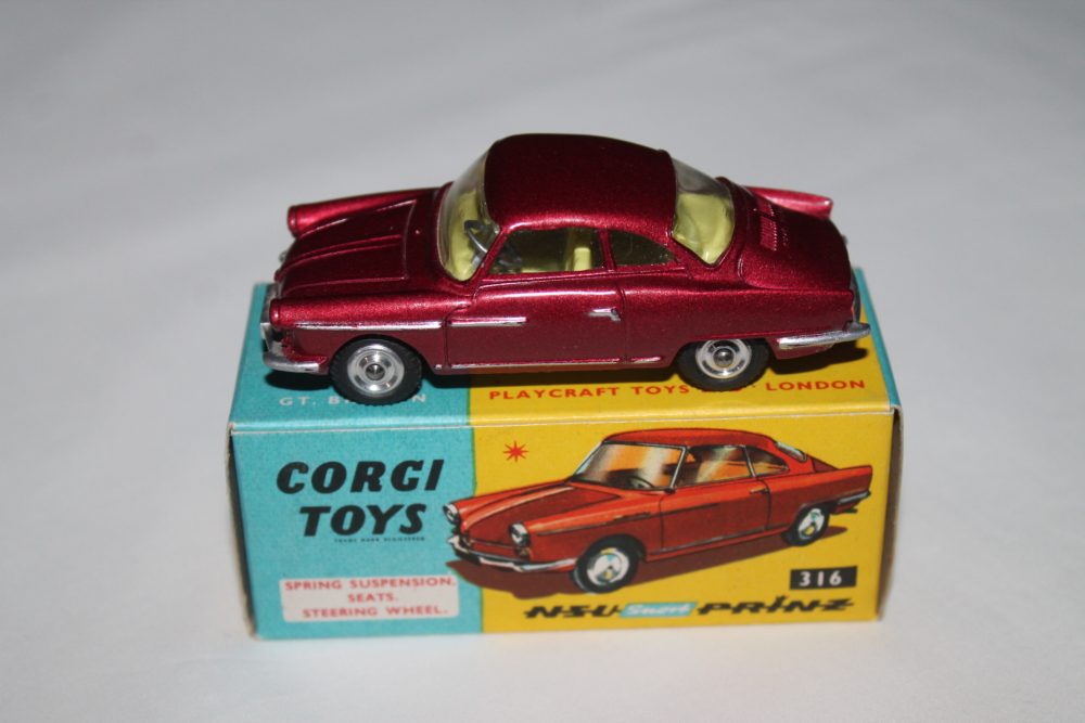 nsu sport prinz corgi toys 316