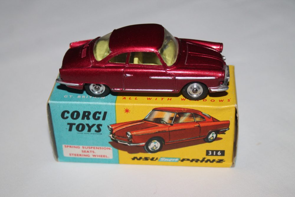 nsu sport prinz corgi toys 316 side