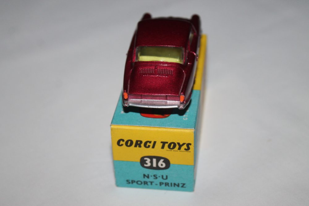 nsu sport prinz corgi toys 316 back