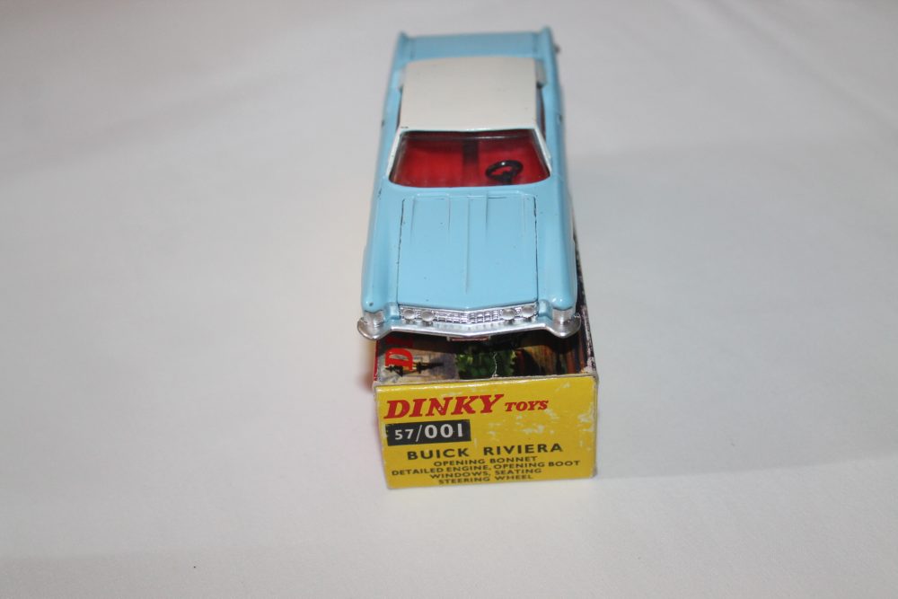 buick riviera hong kong dinky toys 57/001 front