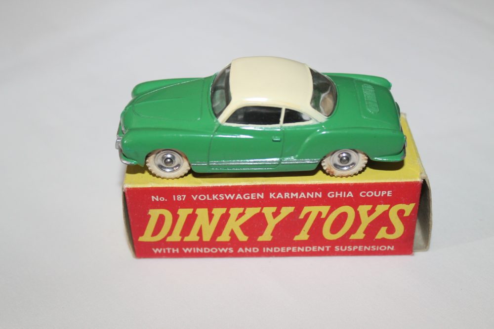 volkswagen karmann ghia coupe dinky toys 187