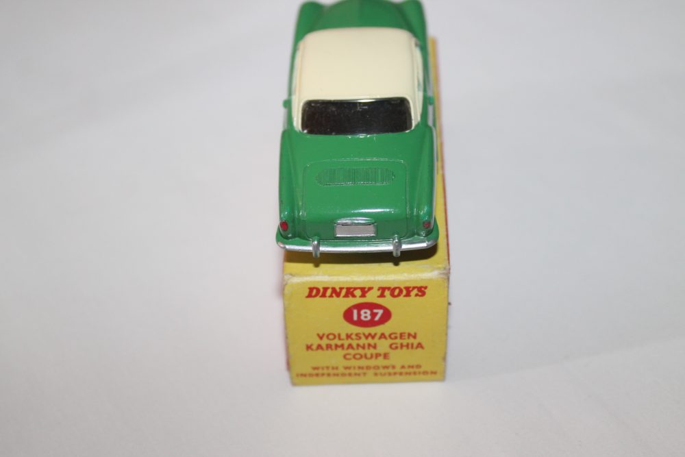 volkswagen karmann ghia coupe dinky toys 187 back