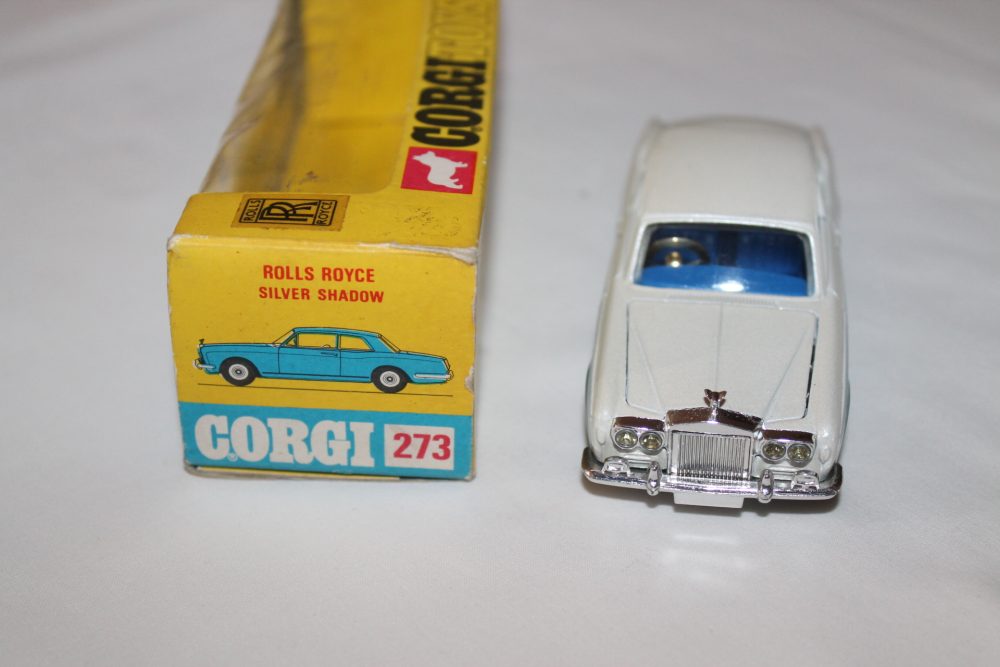rolls royce silver shadow mulliners works corgi toys 273 front