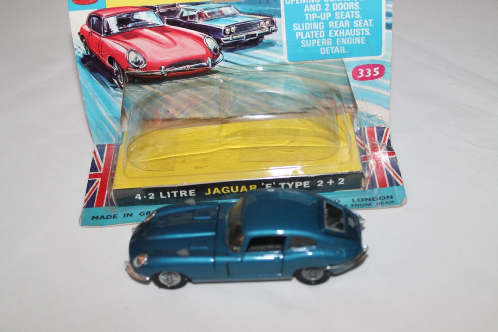 4.2 litre e type jaguar corgi toys 335