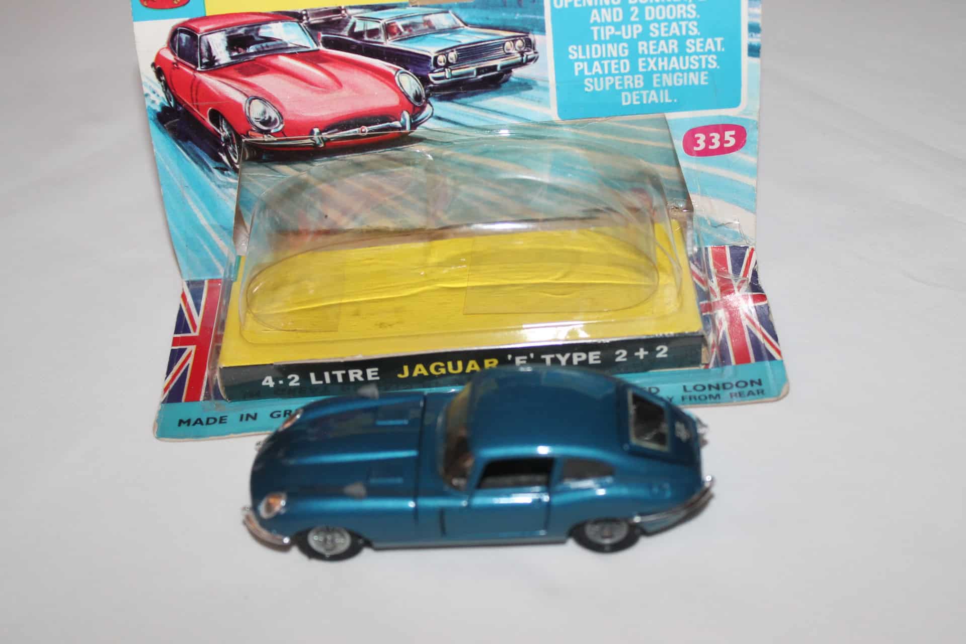 Corgi 335 Jaguar 'E' Type 2+2 | Mint | Welsh' collection