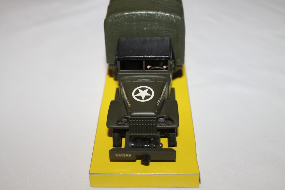 gmc us army truck 6 wheel french dinky toys 809 front