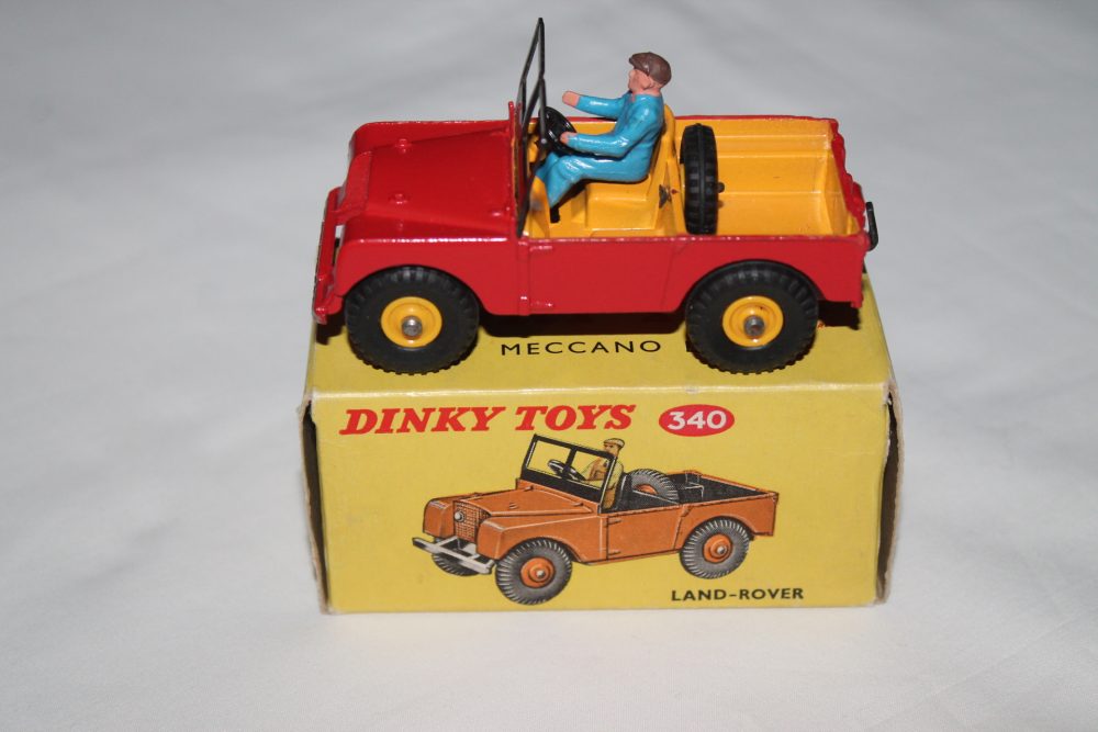 land rover dinky toys 340