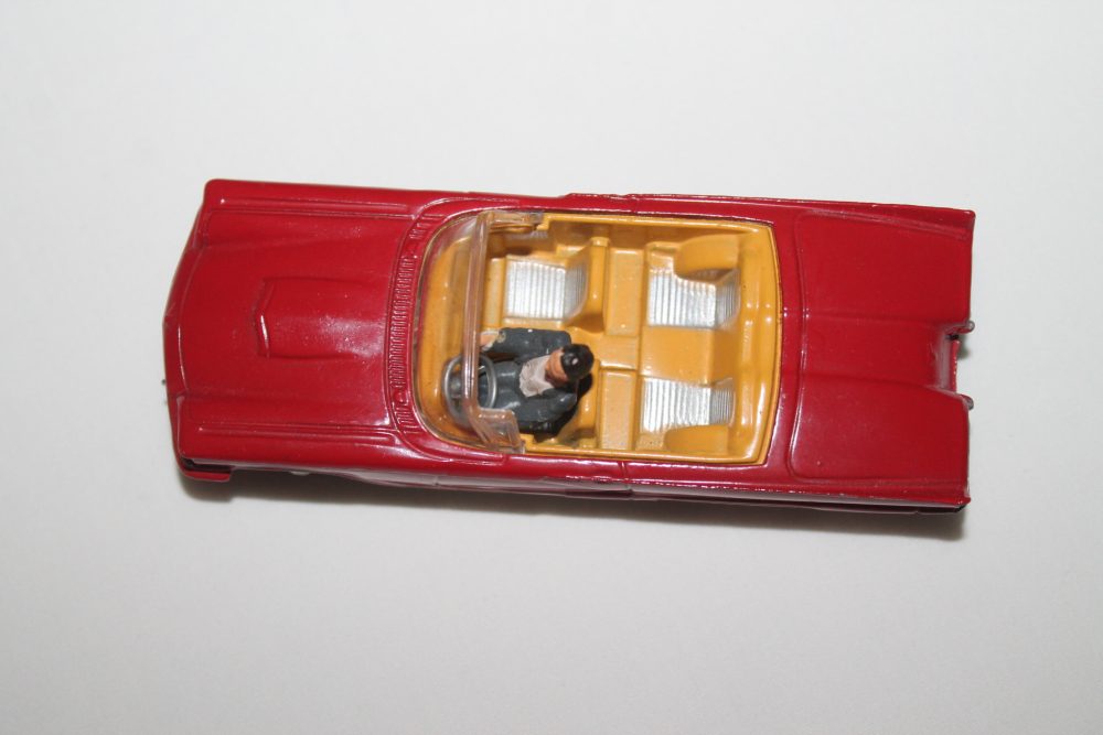 ford thunderbird open sports corgi toys 214S top
