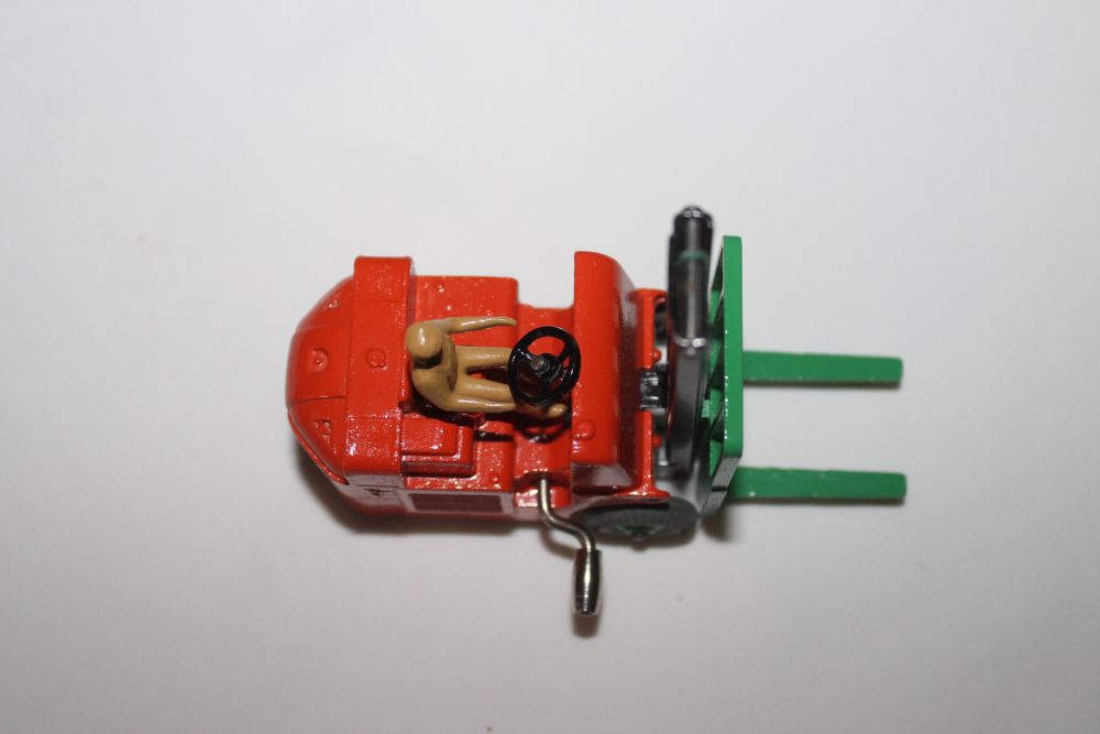 coventry climax fork lift truck dinky toys 401 top
