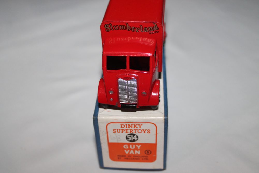 guy slumberland van dinky toys 514 front