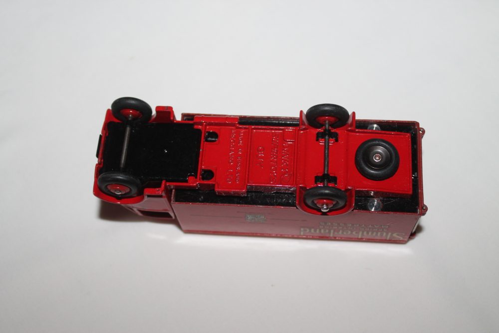 guy slumberland van dinky toys 514 base