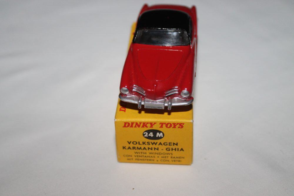 volkswagen karmann ghia french dinky toys 24m front