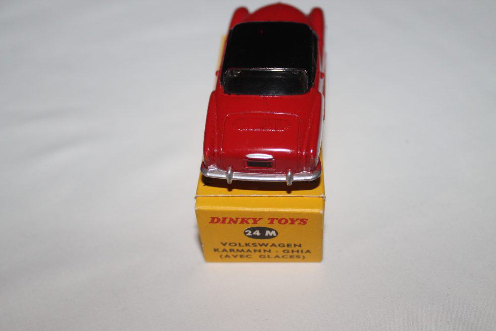 volkswagen karmann ghia french dinky toys 24m back