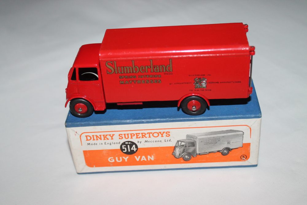 guy slumberland van dinky toys 514