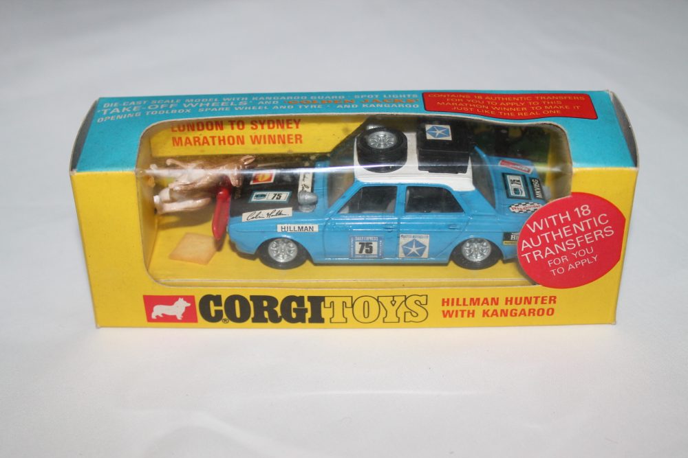 hillman hunter and kangaroo corgi toys 302
