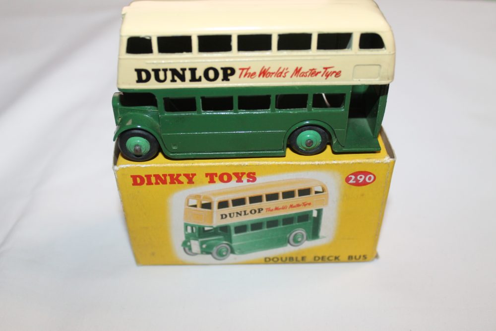 double decker bus dunlop dinky toys 290