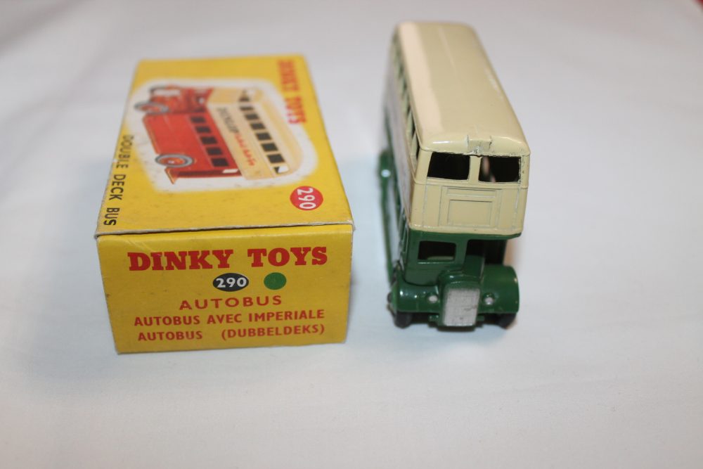 double decker bus dunlop dinky toys 290 front