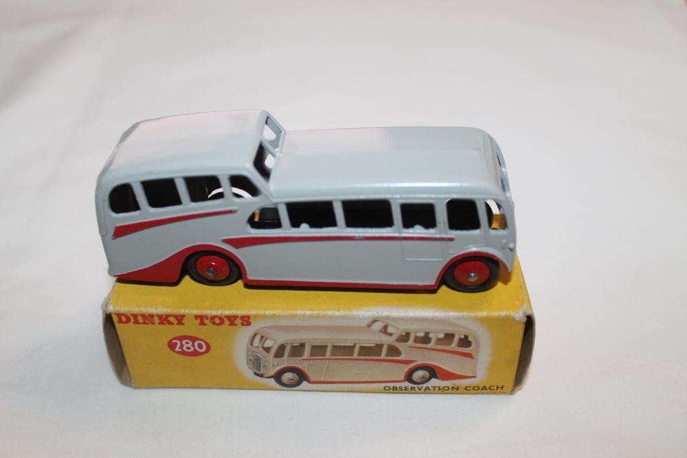 observation coach dinky toys 280 side