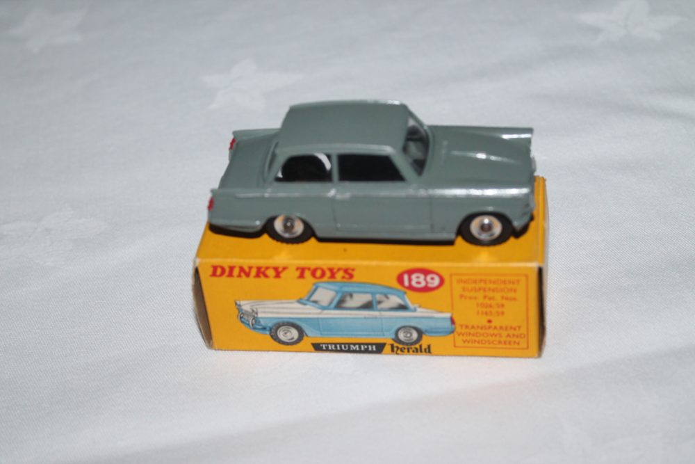 triumph herald promotional dinky toys 189 side
