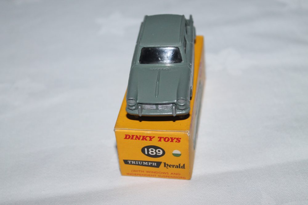 triumph herald promotional dinky toys 189 front