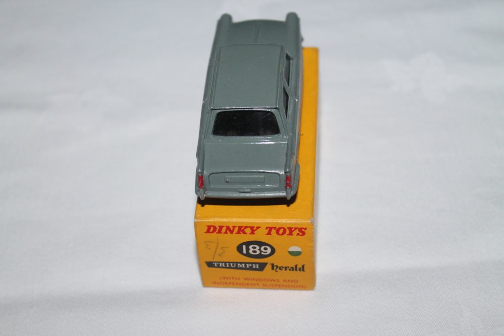 triumph herald promotional dinky toys 189 back