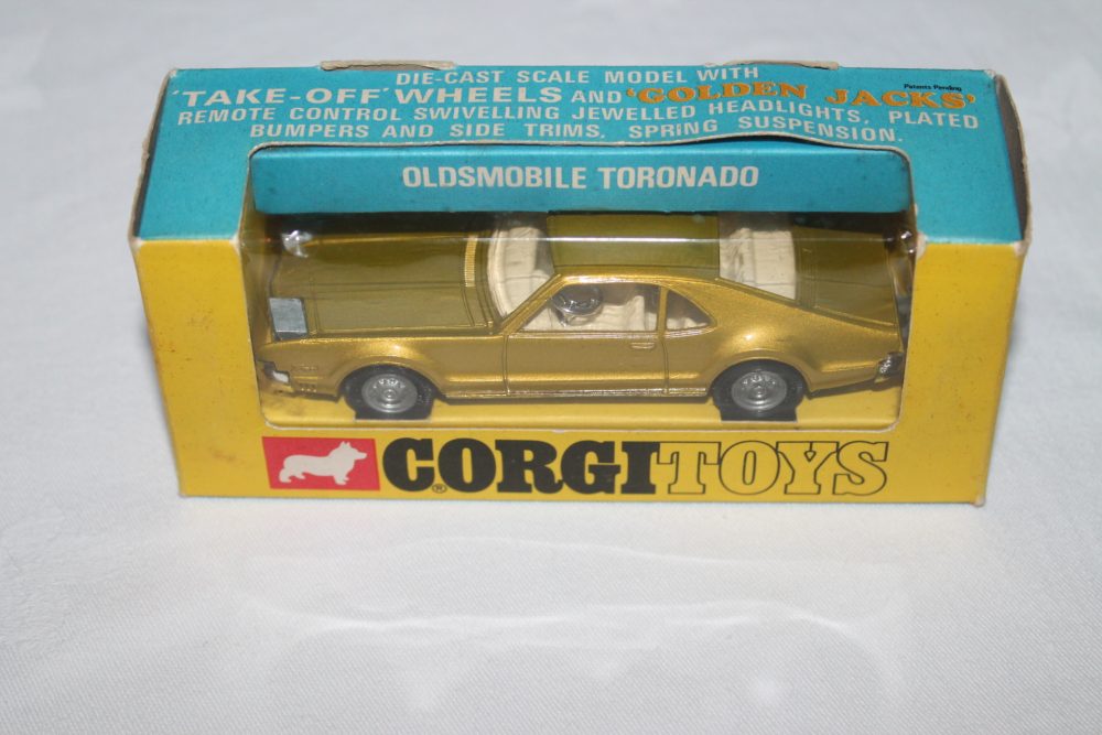 oldsmobile toranado golden jacks corgi toys 276