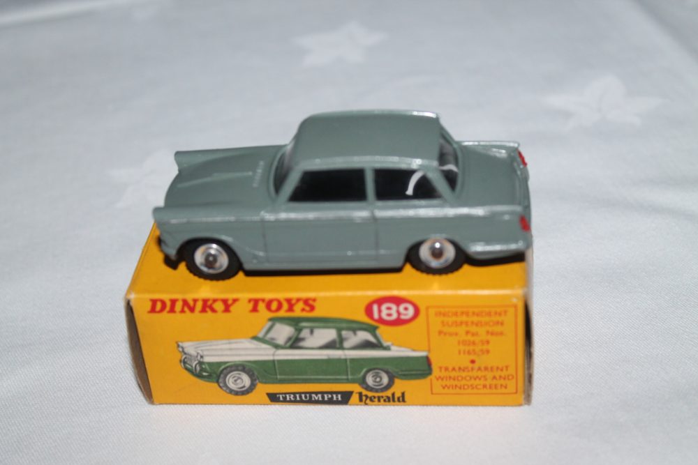 triumph herald promotional dinky toys 189