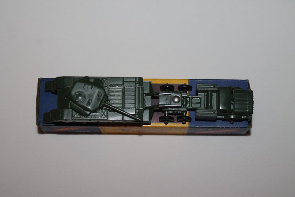 tank transporter and centurian tank matchbox major toys m3 top